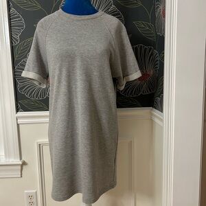Heather Gray Sweatshirt Dress Size S